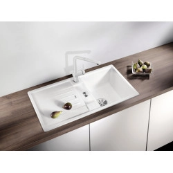 Blanco 700 U Level  Tezgah Altı 1.5 Gozlu Jasmin Evye + Blanco Linus S Spiralli Jasmin Armatür Kampanyası