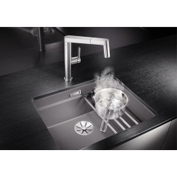 Blanco Etagon 500 U Tezgah Altı Tek Hazneli Damlalıksız Granit Beyaz  Evye