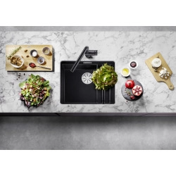 Blanco Etagon 500 U Tezgah Altı Tek Hazneli Damlalıksız Granit Kahve  Evye