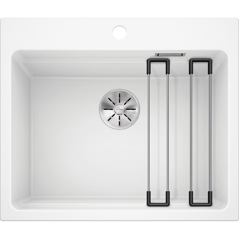 Blanco Etagon 6 Tezgah Üstü 1 Gözlü  Damlalıksız  Beyaz  Granit Evye