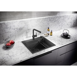 Blanco Etagon 6 Tezgah Üstü 1 Gözlü  Damlalıksız  Beyaz  Granit Evye