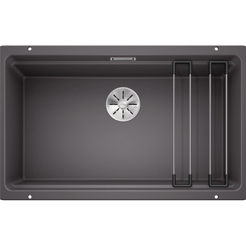 Blanco Etagon 700 U Tezgah Altı Tek Hazneli Damlalıksız Kaya Gri Granit Evye