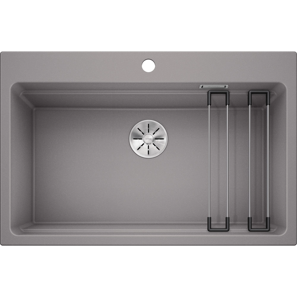Blanco Etagon 8 Tezgah Üstü 1 Gözlü Alu Metallic Granit Evye