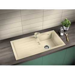 Blanco Favum  45 S Tezgah Üstü 1 Gözlü Granit Jasmine Evye