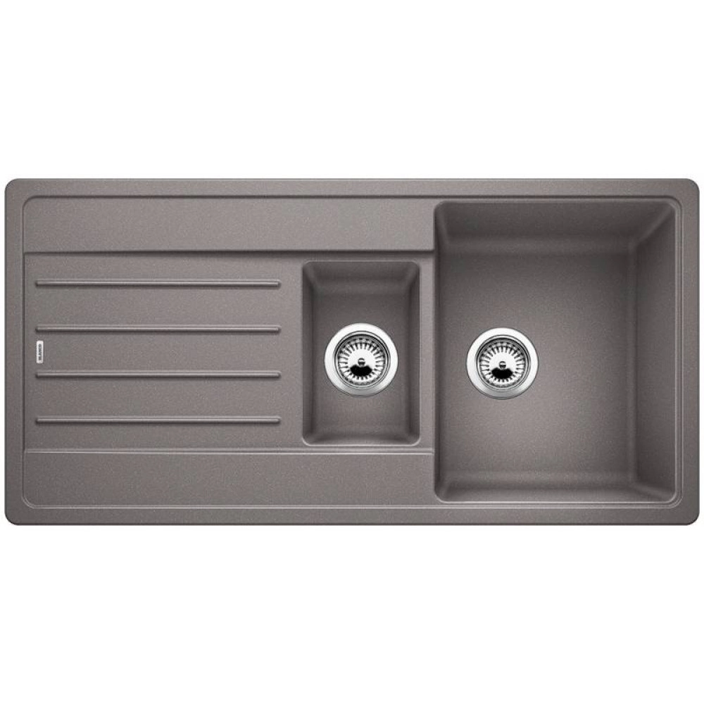 Blanco Legra 6 S Tezgah Üstü 1.5 Gözlü Alu Metallic Granit Evye