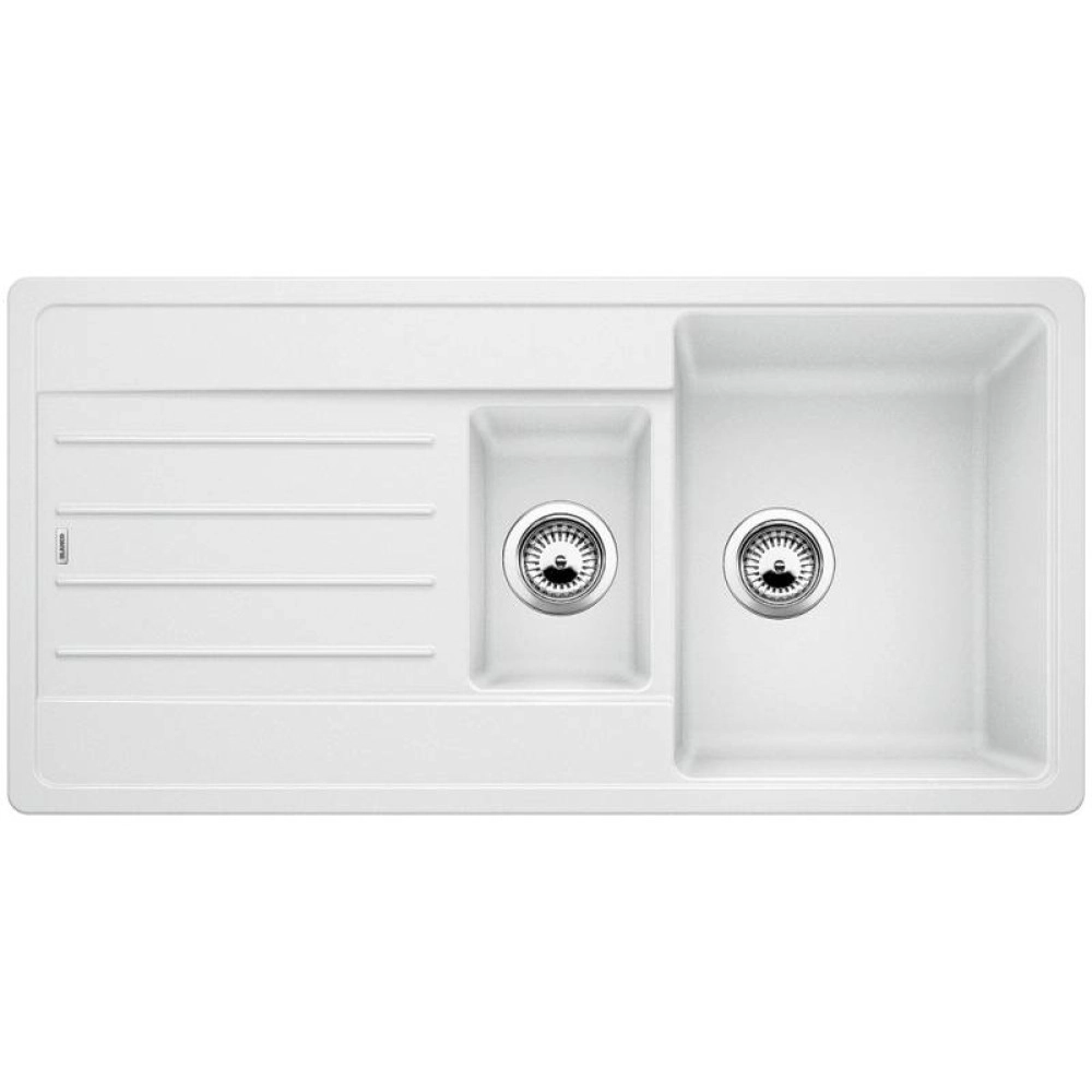 Blanco Legra 6 S Tezgah Üstü 1.5 Gözlü Beyaz Granit Evye