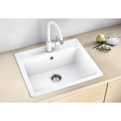 Blanco Legra 6 Tezgah Üstü 1 Gözlü Damlalıksız Granit Antrasit Evye