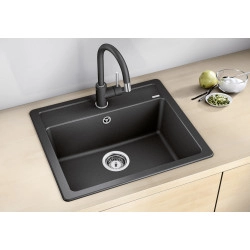 Blanco Legra 6 Tezgah Üstü 1 Gözlü Damlalıksız Granit Kahve Evye