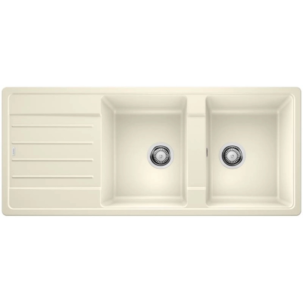 Blanco Legra 8 S Tezgah Üstü 2 Gözlü Granit Jasmine Evye