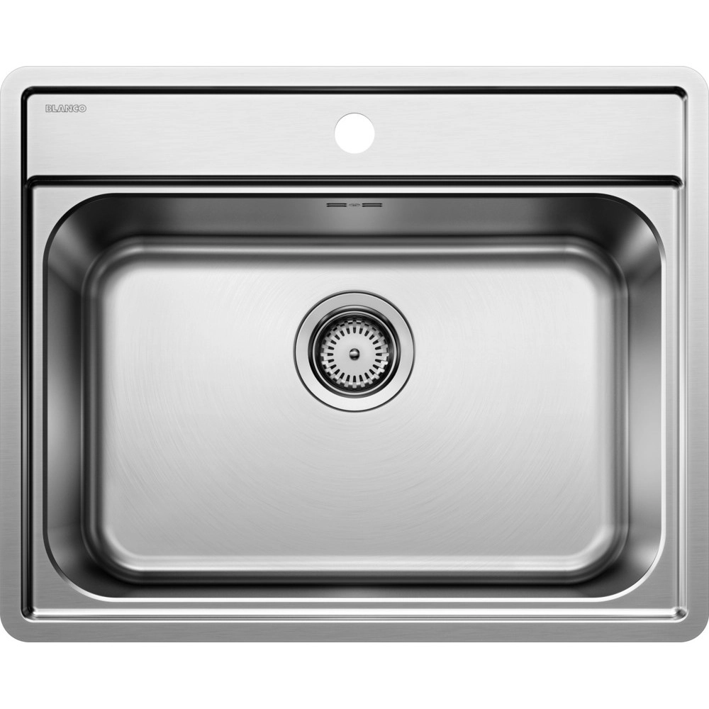 Blanco Lemis 6 IF  Tezgah Üstü / Tezgaha Sıfır  Damlaıksız Paslanmaz Çelik Evye