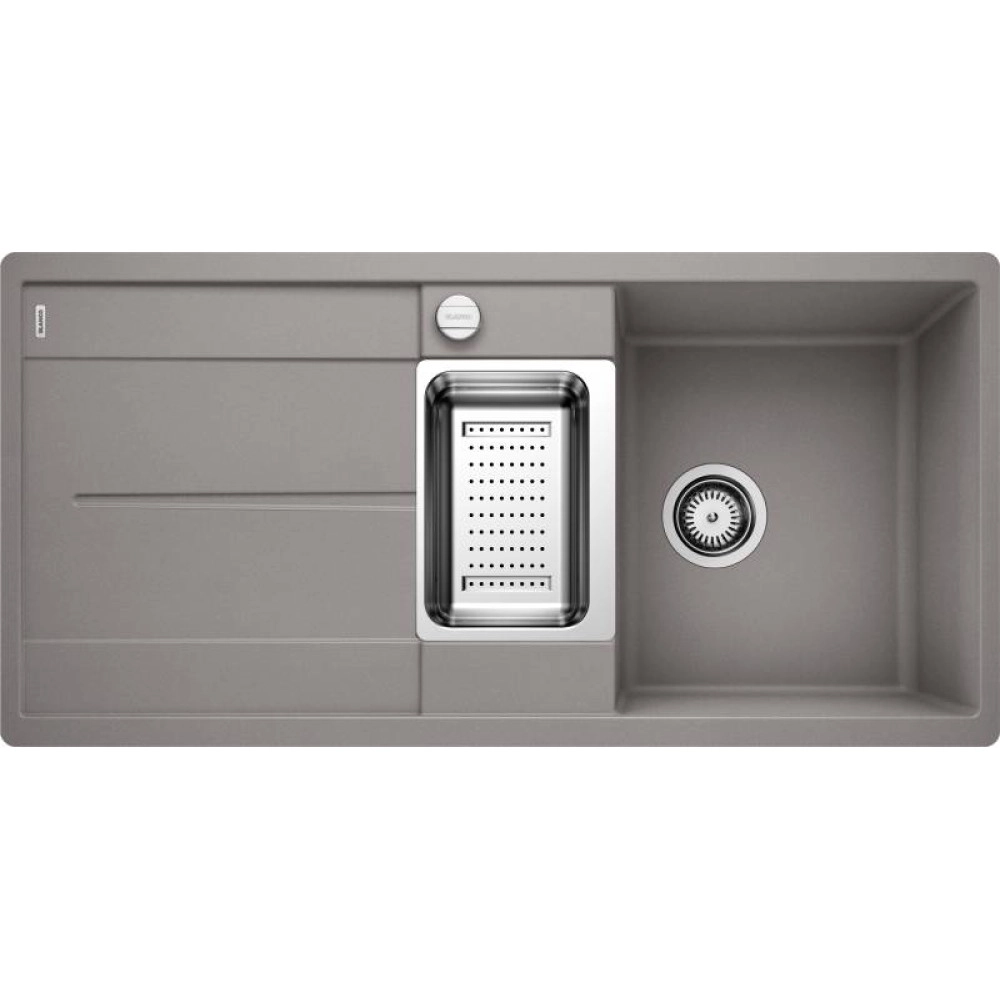 Blanco Metra 6 S F Tezgaha Sıfır 1.5 Gözlü Granit Alu Metallic  Evye