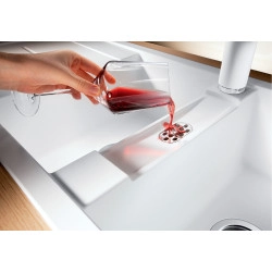 Blanco Metra 8 S  Tezgah Üstü 2 Gözlü Granit Antrasit Evye