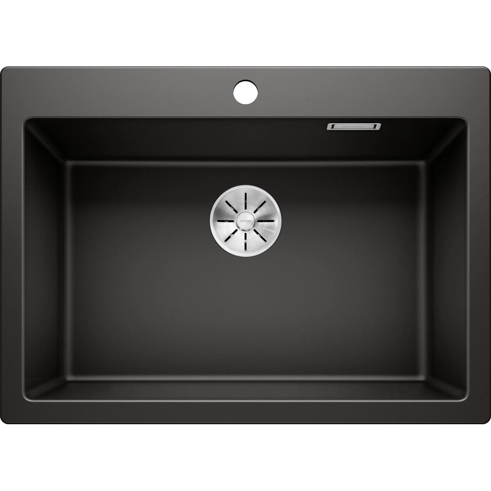 Blanco Pleon 8 Tezgah Üstü Damlalıksız Granit Siyah Evye