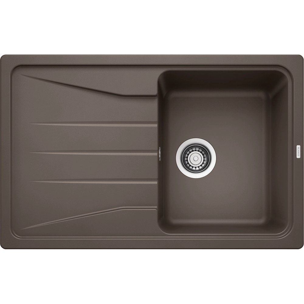 Blanco Sona 45 S Tezgah Üstü Tek Hazneli Granit Kahve Evye