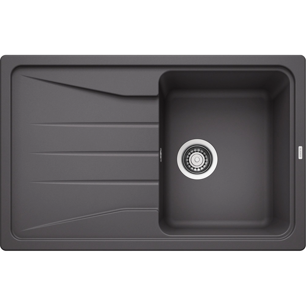 Blanco Sona 45 S Tezgah Üstü Tek Hazneli Granit Kaya Gri Evye