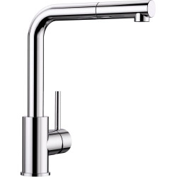 Blanco Sona 6 S Tezgah Üstü 1.5 Gözlü Alu Metallic Evye + Blanco Mila S Spiralli İnox Armatur Kampanyası