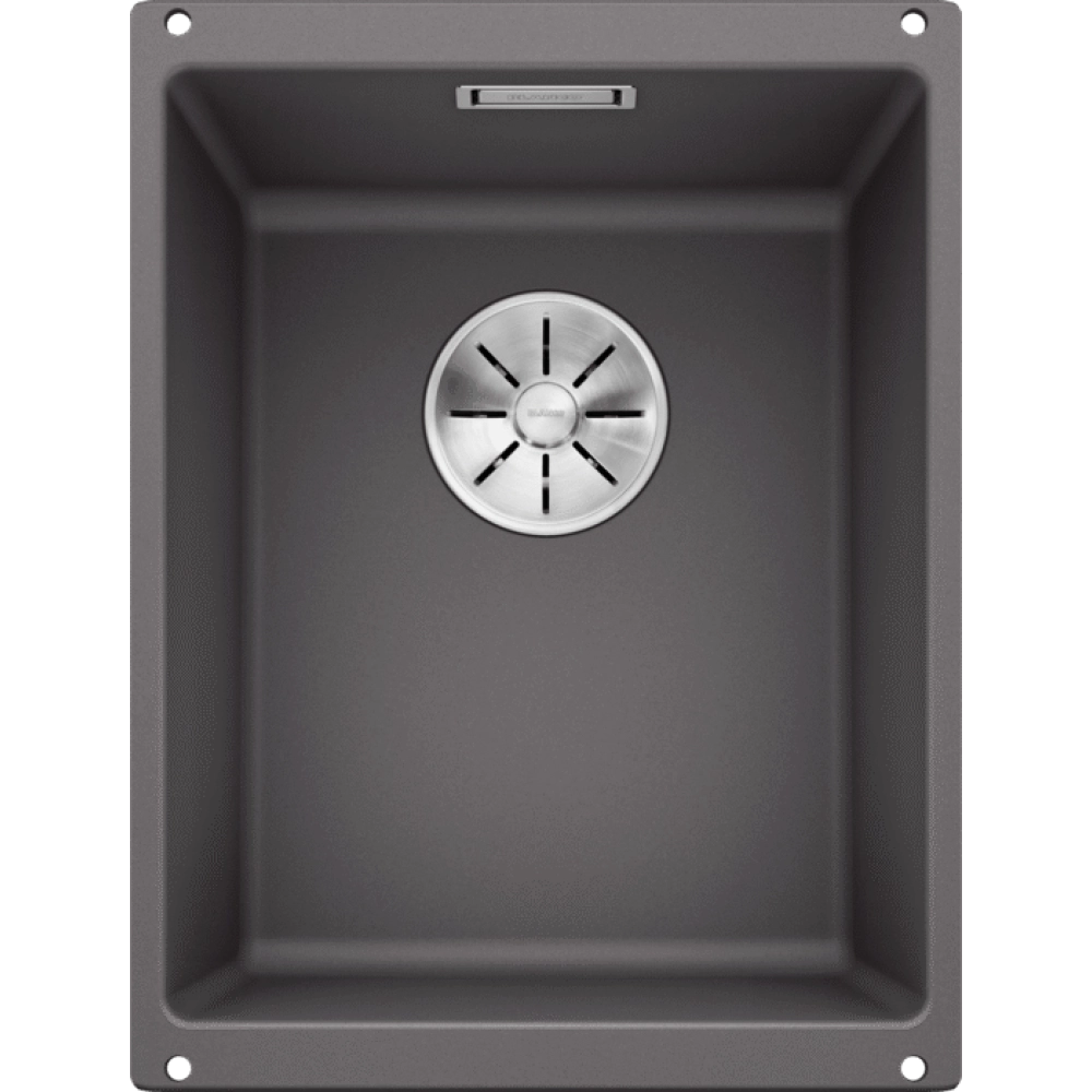 Blanco Subline 320 U Tezgah Altı Tek Hazneli Damlalıksız Granit Kaya Gri Evye