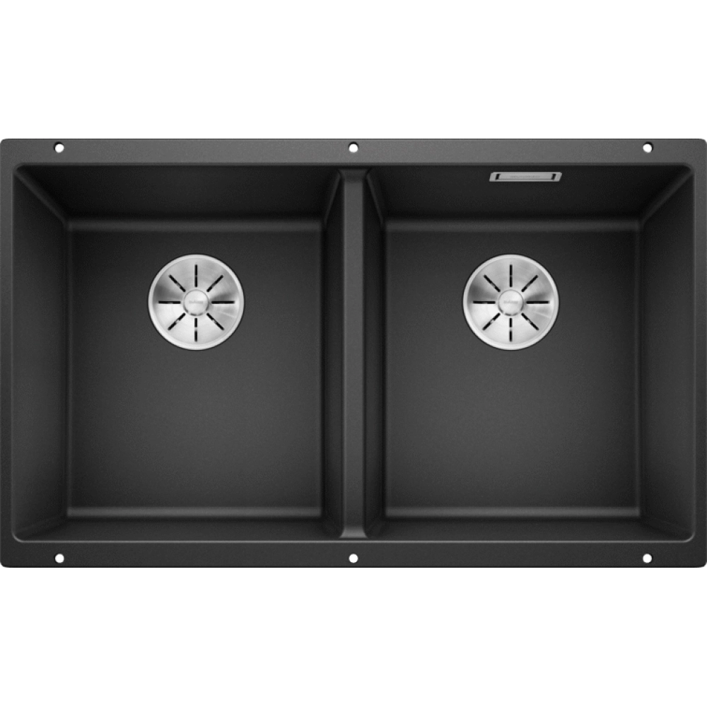 Blanco Subline 350 / 350 U Tezgah Altı 2 Gözlü Damlalıksız Antrasit Granit Evye