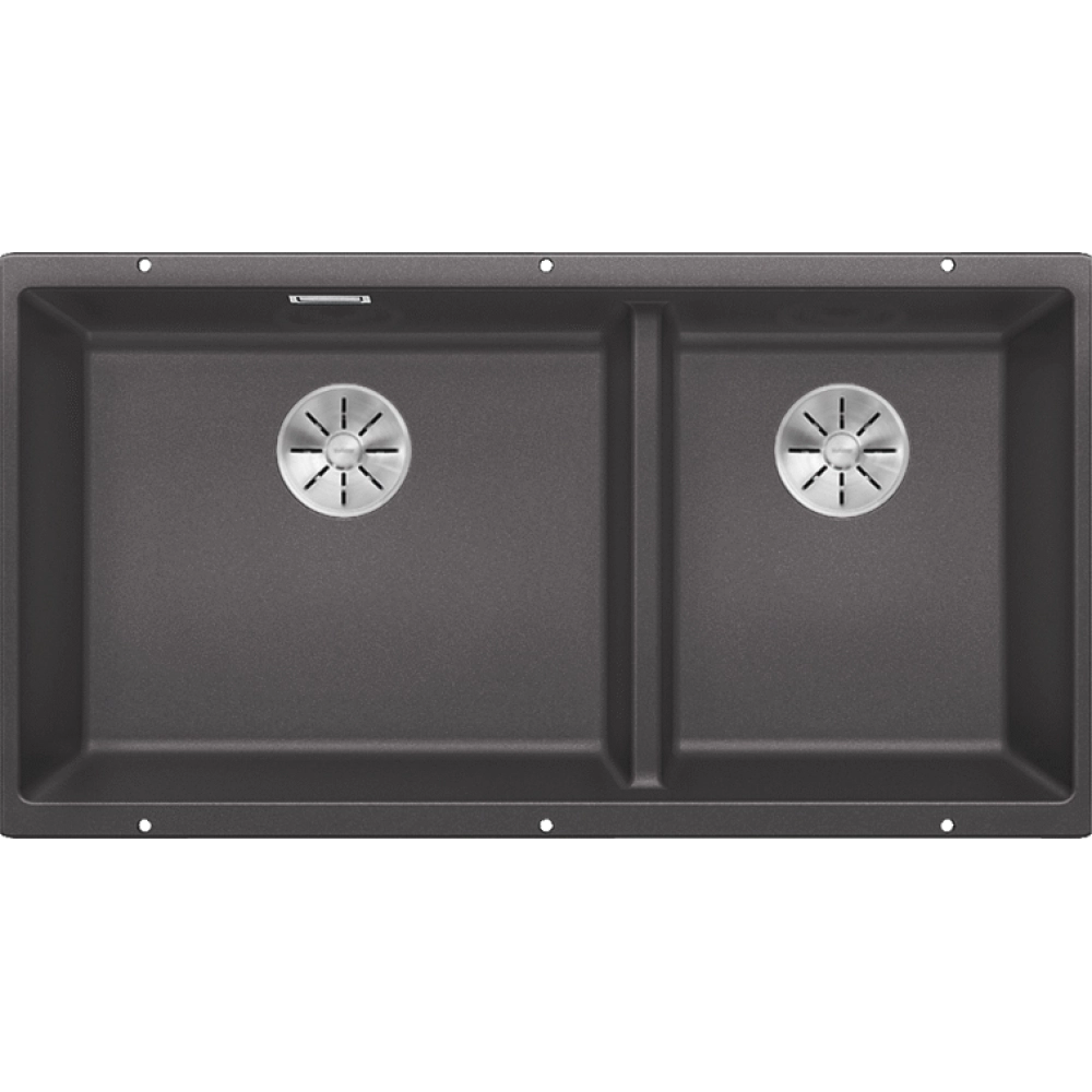Blanco Subline 480 / 320 U Tezgah Altı 1,5 Gözlü Damlalıksız Kaya Gri Granit Evye