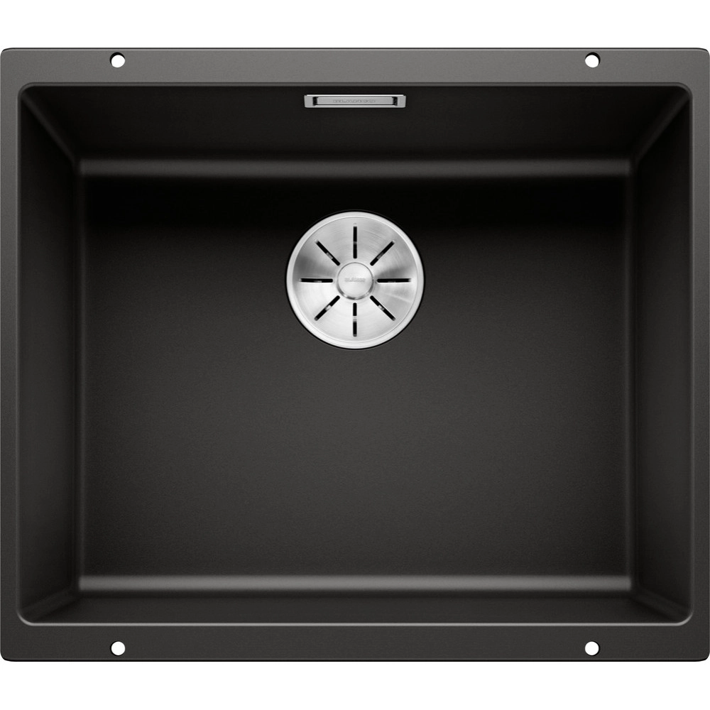 Blanco Subline 500 U Tezgah Altı Damlalıksız Granit Siyah Evye
