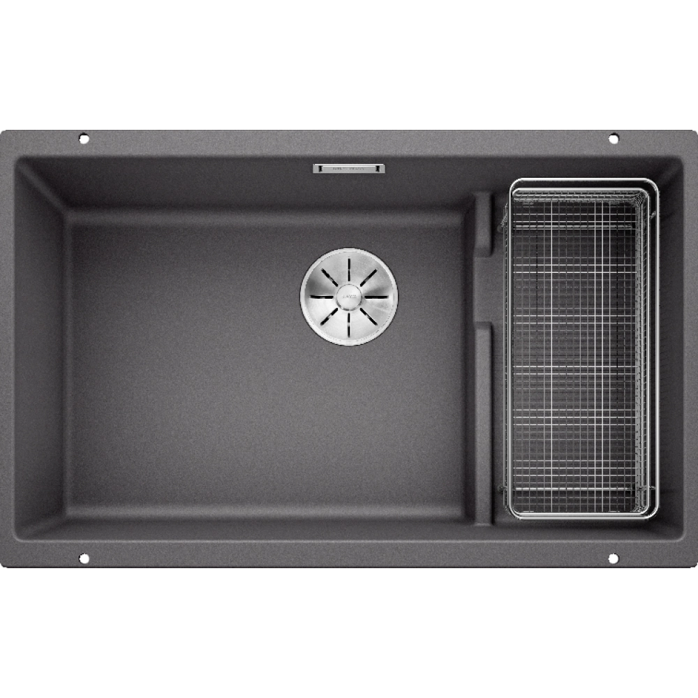 Blanco Subline 700 U Level 1.5 Gozlu Tezgah Altı Damlalıksız Kaya Gri Granit Evye