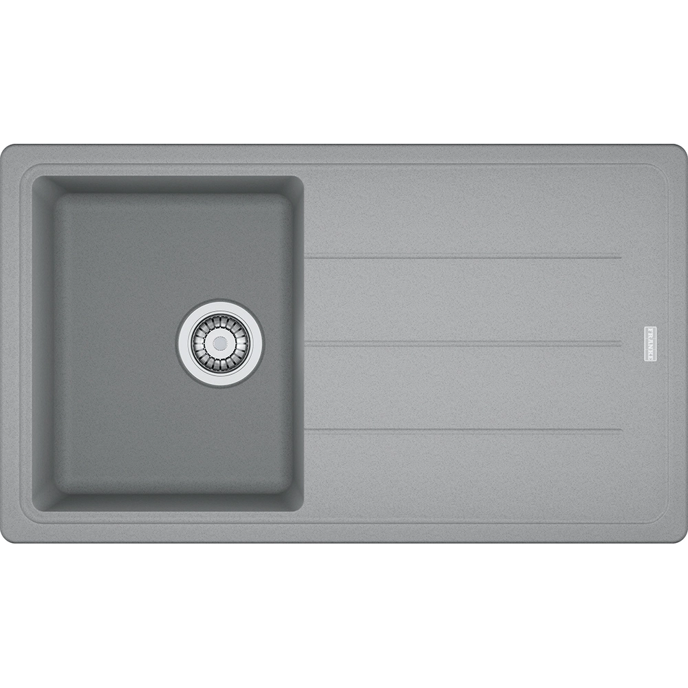 Franke Basis BFG 611-86 Fragranite Stone Grey  Tezgah Üstü Granit Evye