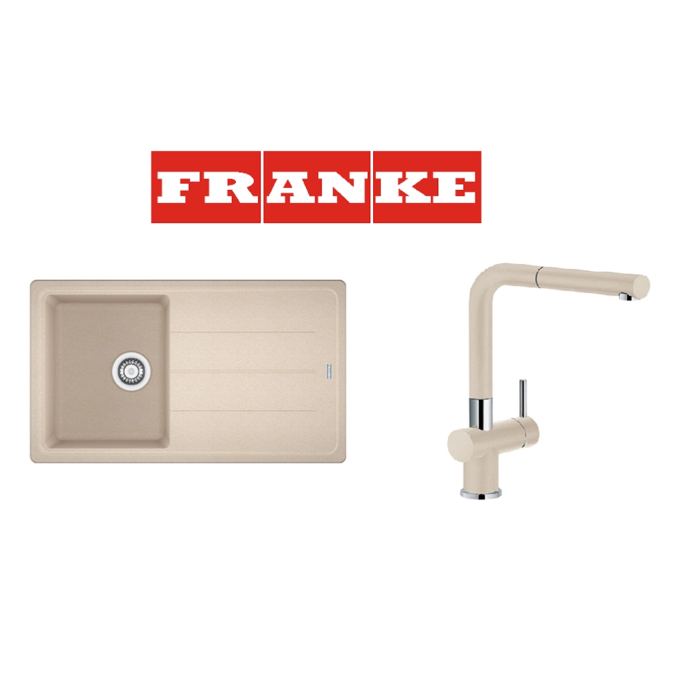 Franke Basis BFG 611-86 Granit Avena + Active Plus Avena Armatur Kampanyası
