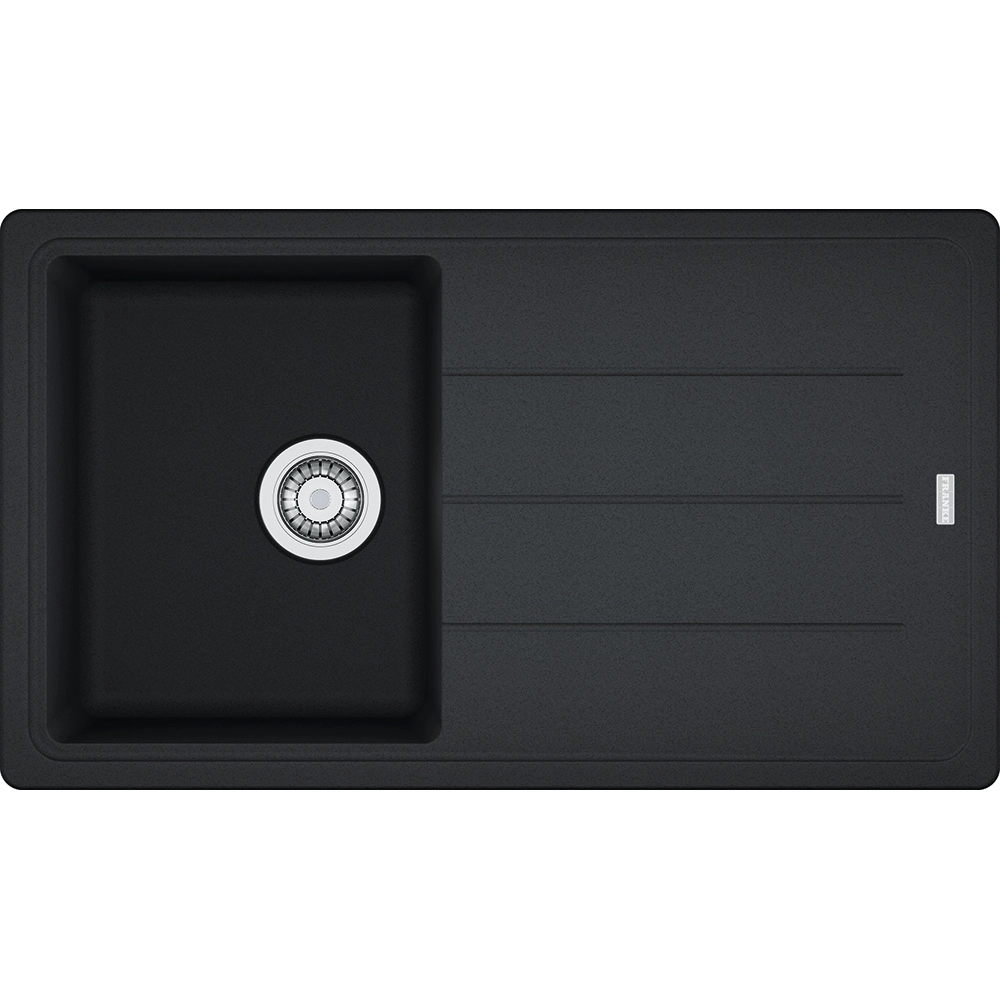 Franke Basis BFG 611-86 Granit Nero / Siyah Tezgah Üstü Granit Evye