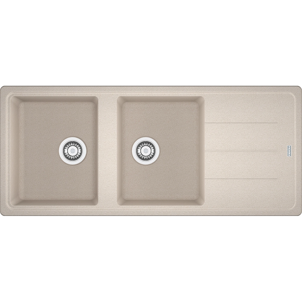 Franke Basis BFG 621 Granit Sahara Tezgah Üstü 2 Gözlü Granit Evye