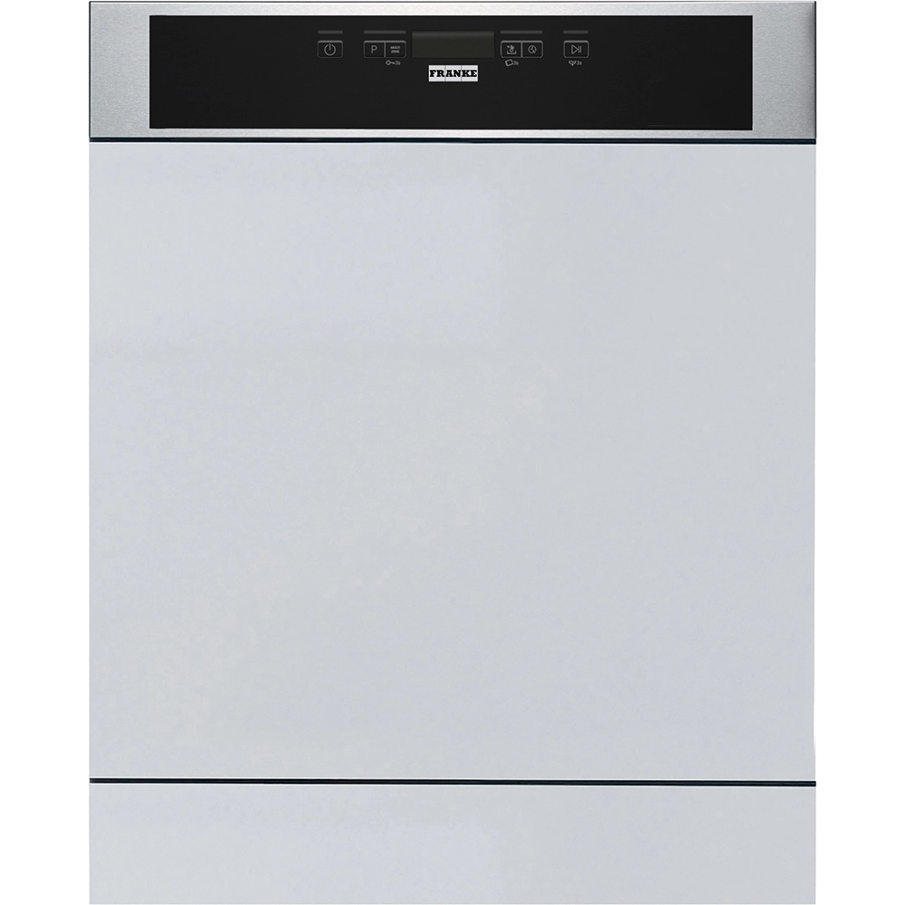 Franke Bulaşık Makinesi FDWS 614 D8P DOS E Yarı Ankastre Siyah Ön Panel Bulaşık Makinesi