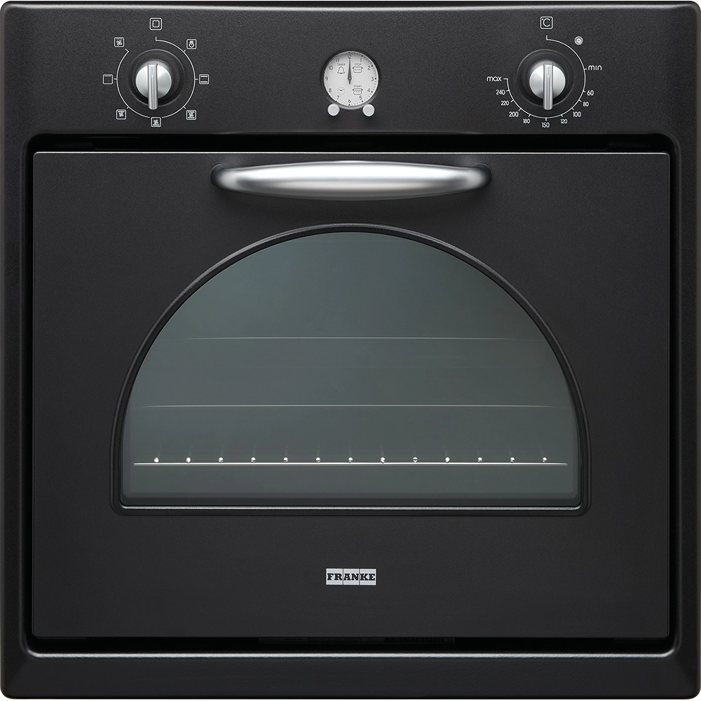 Franke Country  CM 65 M BT Matte Black Rustik Ankastre Fırın