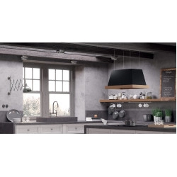 Franke Faber THEA ISOLA THEA IS.EV8 WH MATT F80 SC Mat Beyaz Ada Tipi Davlumbaz