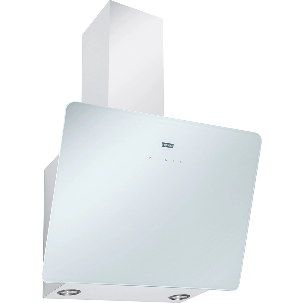 Franke Glass Linear Vertical FPJ 615 V WH A White Glass  Beyaz Cam 60 Cm Duvar Tipi Davlumbaz