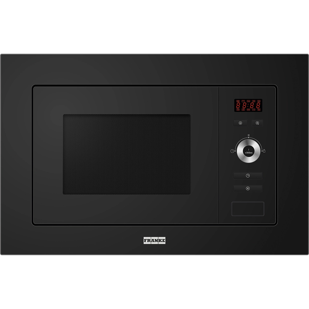 Franke Linear FSL 20 MW BK Paslanmaz Çelik - Siyah Cam 20 Litre Ankastre Mikrodalga