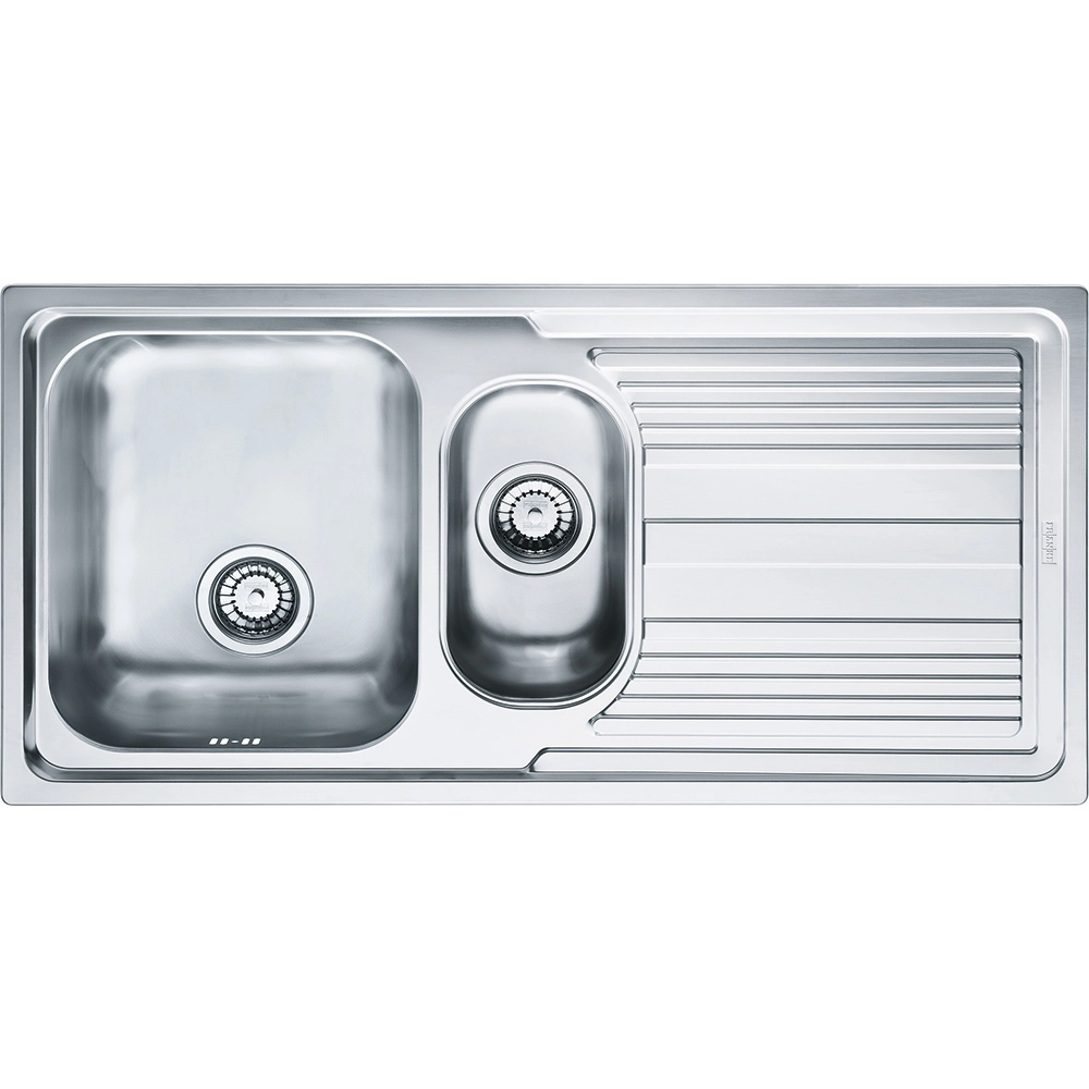 Franke Logica Line LLX 651 İnox Tezgah Üstü 1.5 Gözlü Sağ Damlalıklı Çelik Evye