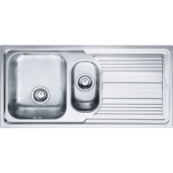 Franke Logica Line LLX 651 İnox Tezgah Üstü 1.5 Gözlü Sağ Damlalıklı Çelik Evye