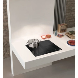 Franke Maris FMA 654 I F BK Black  4 Gözlü 65 Cm Tezgah Üstü / Tezgaha Sıfır Siyah Cam İndukisyonlu Ankastre Ocak