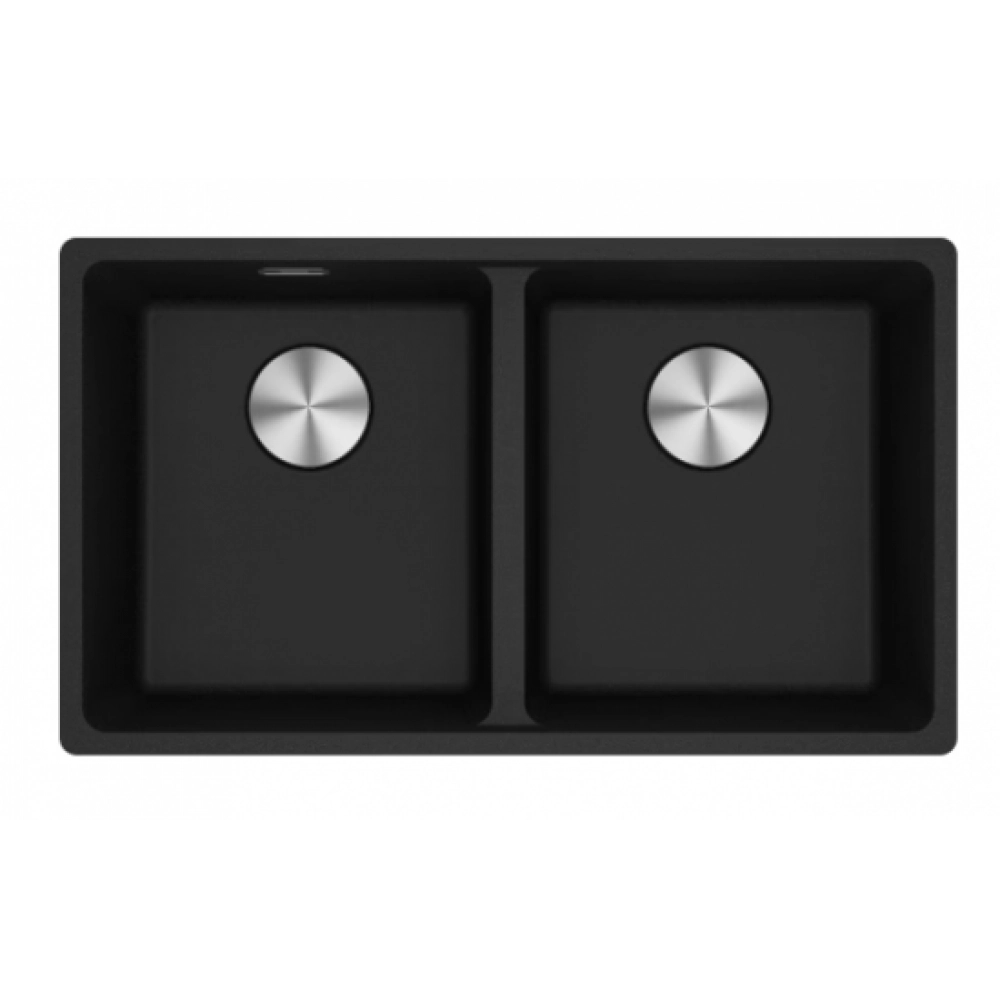 Franke Maris MRG 120-35-35 Nero 2 Gözlü Tezgah Altı Granit Eviye - 125.0686.732