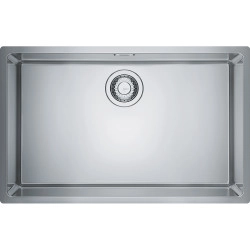 Franke Maris MRX 110-70 İnox  Tezgah altı Çelik Evye + Sirius Doccia Spiralli Çelik Armatur Kampanyası