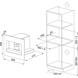Franke Mythos FMY 45 CM BK Black + Black Kahve Makinesi - 131.0682.091