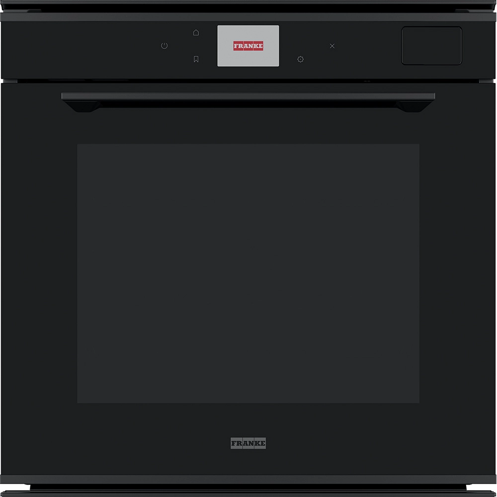 Franke Mythos FMY 99 HS BK Stainless Steel Black-Glass Black Buharlı Pişirme Özellikli Ankastre Siyah Fırın