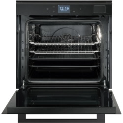 Franke Mythos FMY 99 HS BK Stainless Steel Black-Glass Black Buharlı Pişirme Özellikli Ankastre Siyah Fırın