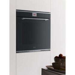 Franke Mythos FMY 99 HS XS Inox + Nero Buharlı Pişirme Özellikli Ankastre Siyah Fırın ( Teşir )