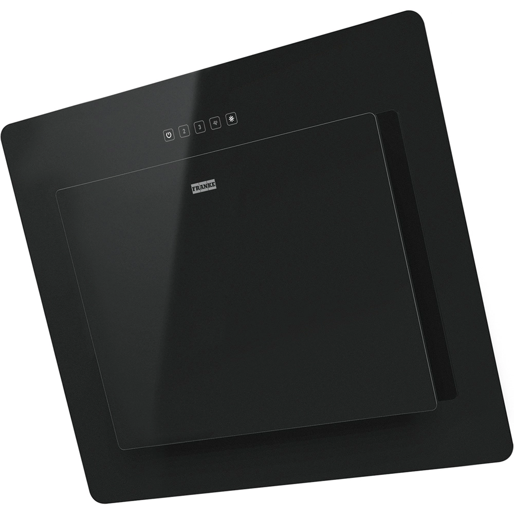 Franke Neo  FNO 605 BK Black Siyah Cam Eğik 60 Cm Duvar Tipi Davlumbaz