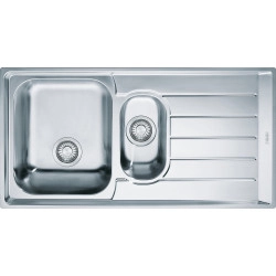 Franke Neptun Slimtop NEX 251 İnox Tezgah Üstü / Tezgaha Sıfır 1.5 Gözlü Sağ Damlalıklı Çelik Evye