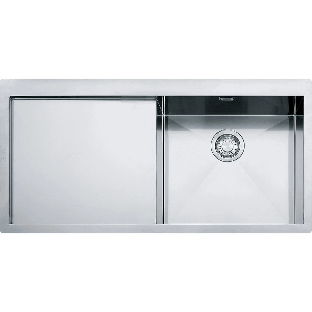 Franke Planar PPX 211 TL İnox Tezgaha Sıfır / Tezgah &Uuml;st&uuml; sol Damlalıklı Paslanmaz &Ccedil;elik Evye