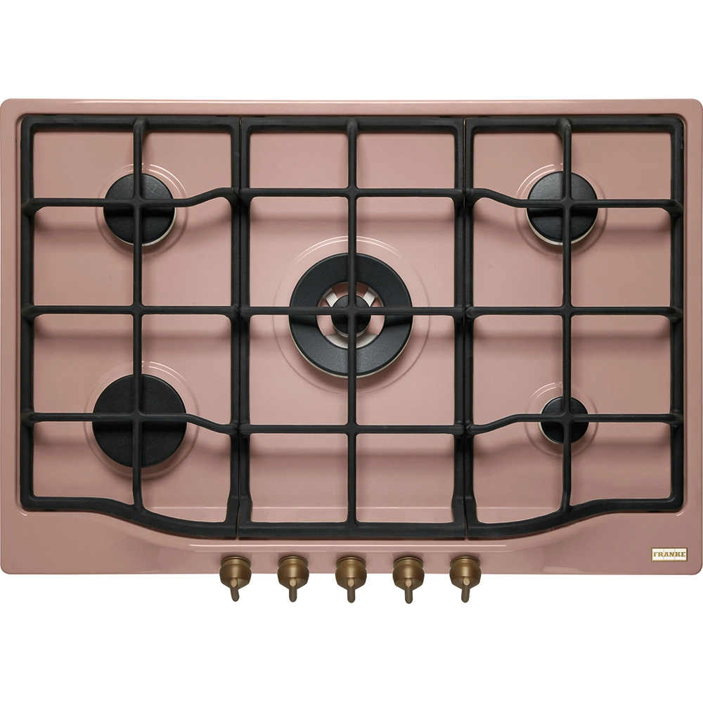 Franke Trend Line 750 FHTL 755 4G TC CO C Copper / Bronz 5 Gözlü 75 Cm Paslanmaz Çelik Ankastre Ocak