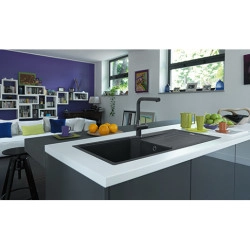 Franke Urban UBG 611-100 Fragranite Stone Grey Tezgaha Sıfır / Üstü Granit Evye