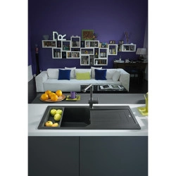 Franke Urban UBG 611-100 Granit Bianco Tezgaha sıfır / Üstü Granit Evye