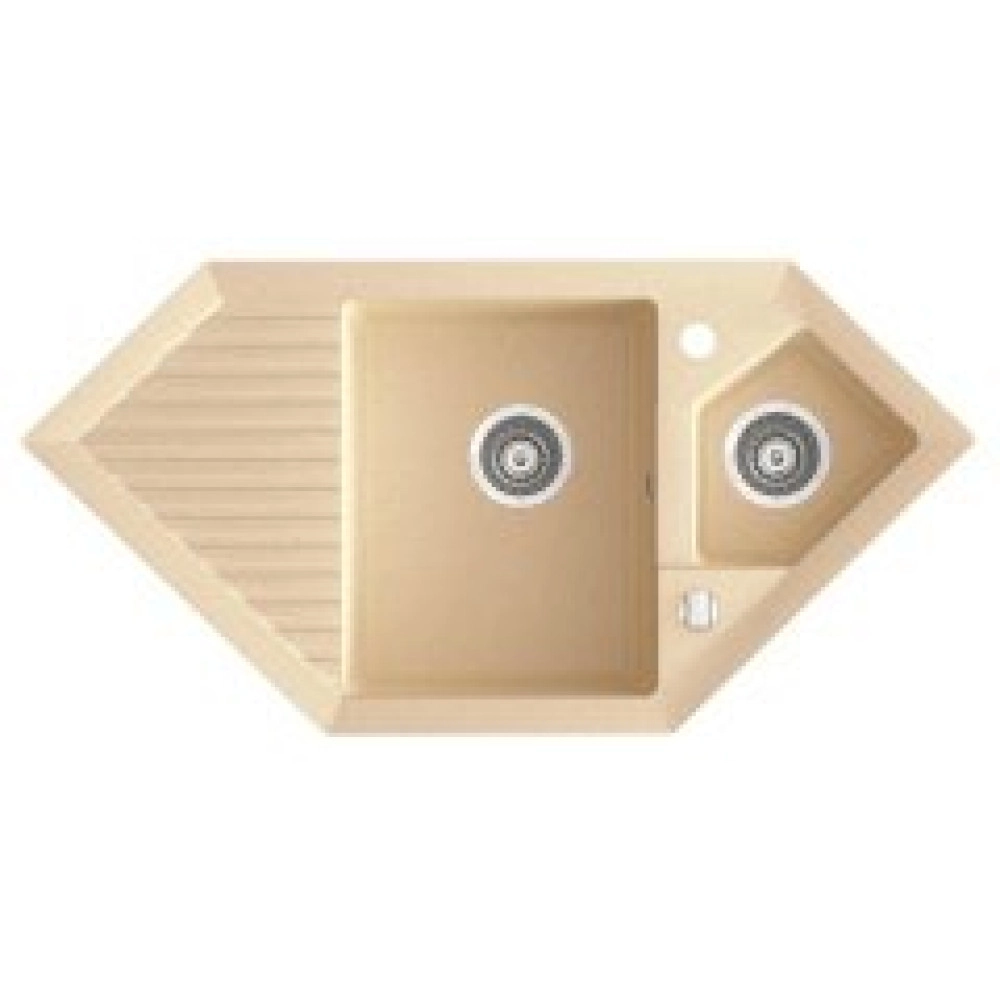 Marmorin Cire 1000 Granit K&ouml;şe Evye 1,5 G&ouml;zl&uuml; Damlalıklı